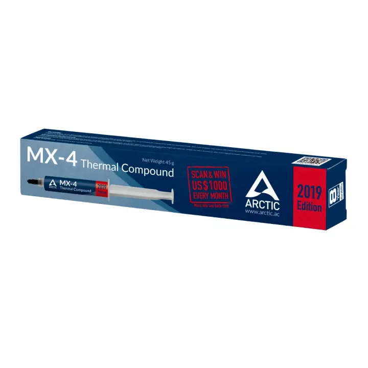 ARCTIC COOLING MX-4 2019 EDITION PATE THERMIQUE - 45G 