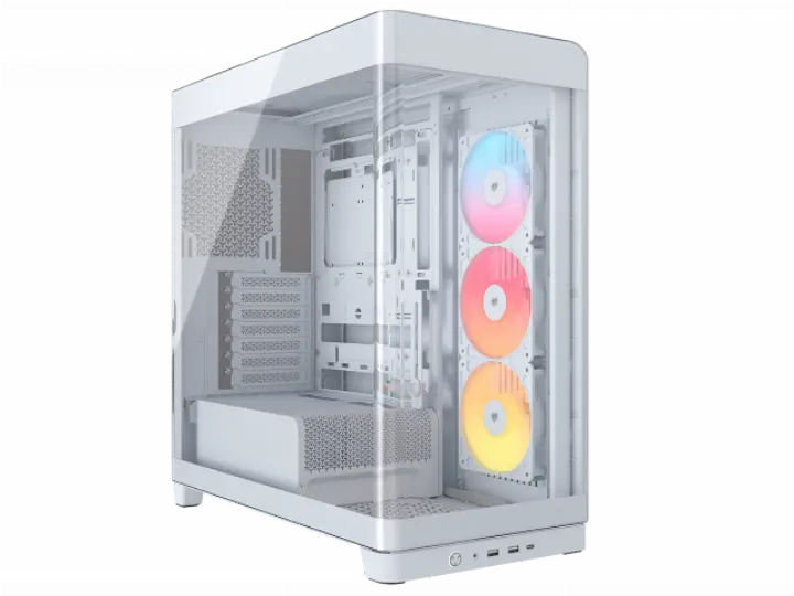 CORSAIR FRAME 4500X RS-R ARGB BLANC - MT/SANS ALIM/E-ATX 