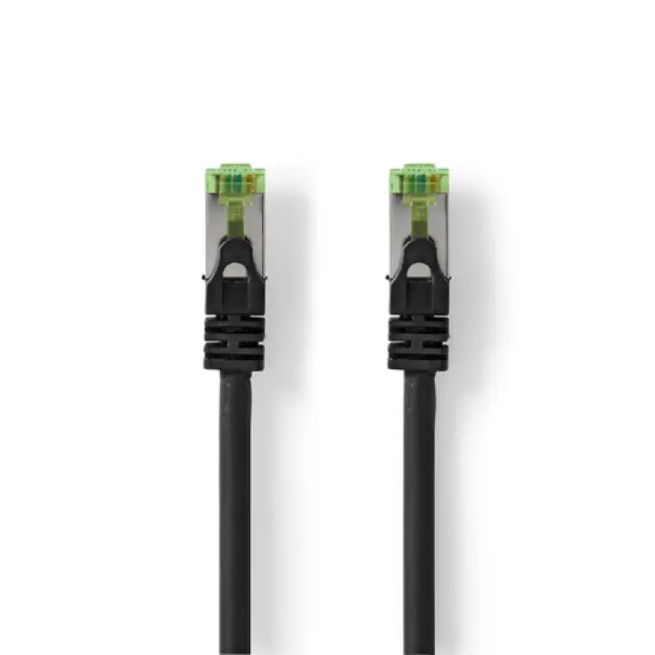 NEDIS CABLE RJ45 CAT7 S/FTP - MALE/MALE - 1M - NOIR 