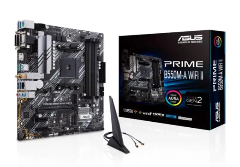 ASUS PRIME B550M-A II (WI-FI) - B550/AM4/MATX 