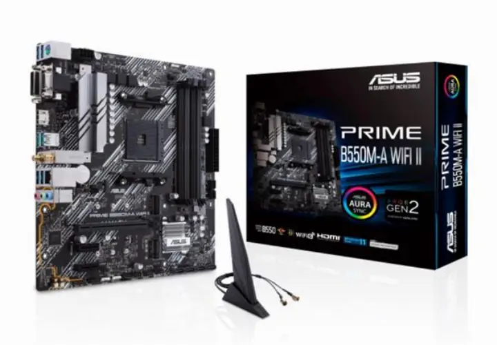 ASUS PRIME B550M-A II (WI-FI) - B550/AM4/MATX 