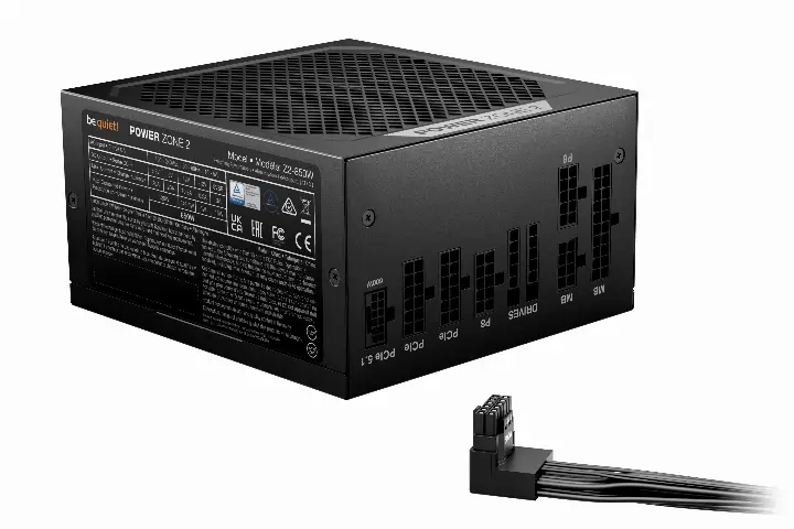 BE QUIET! ATX 850W - 80+ PLATINUM - POWER ZONE 2 NOIR 