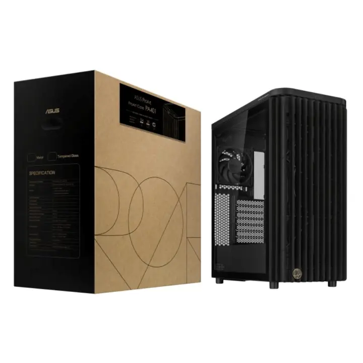 ASUS PROART PA401 WOOD TG PWM NOIR - TOWER/SANSALIM/ATX 