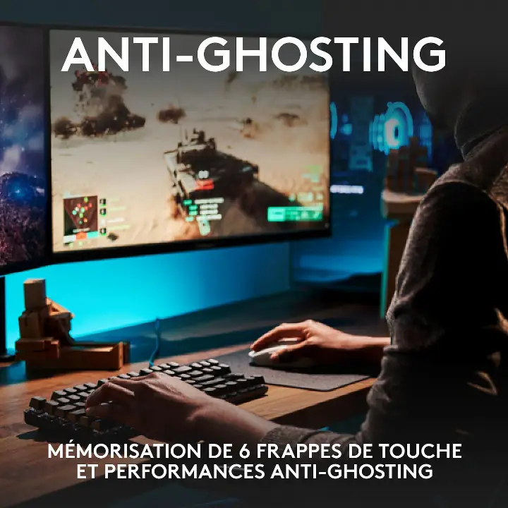 LOGITECH G413 TKL FR - NOIR 