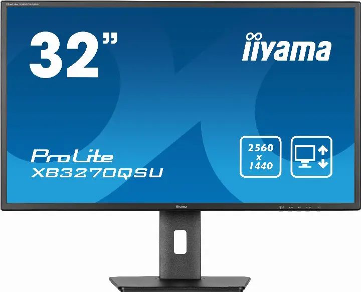 IIYAMA XB3270QSU-B1 31.5 QHD/100HZ/IPS/3MS/PIED REGLABLE 