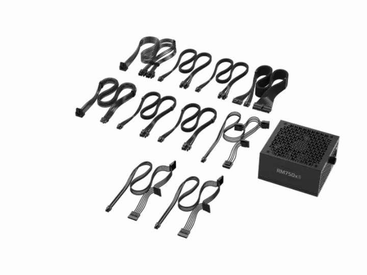 CORSAIR ATX 750W - 80+ GOLD - RM750X SHIFT NOIR 