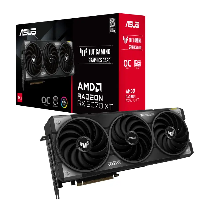 ASUS TUF GAMING RADEON RX 9070 XT 16GB GDDR6 OC EDITION 