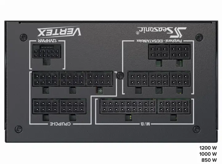 SEASONIC ATX 1000W 80+ PLATINUM - VERTEX PX-1000 
