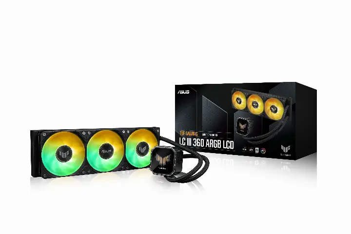 ASUS TUF GAMING LC III 360 ARGB LCD - NOIR 