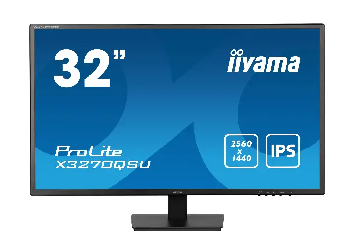 IIYAMA X3270QSU-B1 31.5 QHD/100HZ/IPS/3MS/HUB USB 