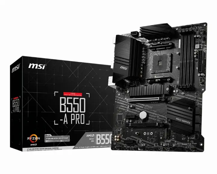 MSI B550-A PRO - B550/AM4/ATX 