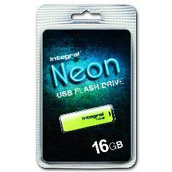 INTEGRAL NEON JAUNE 16 GB