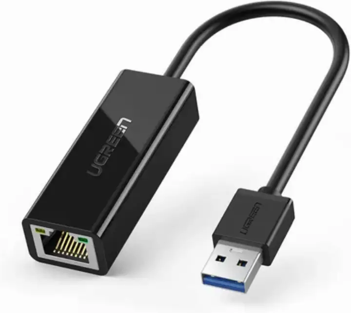 UGREEN ADAPTATEUR RJ45 VERS USB 3.0/0.10M/NOIR 