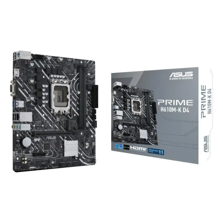 ASUS PRIME H610M-K D4 - H610/LGA1700/DDR4/MATX 