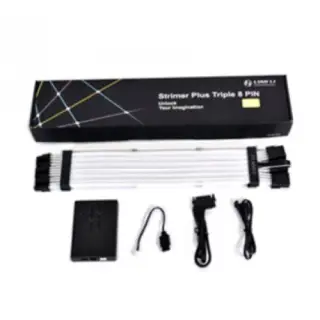 LIAN-LI NAPPE ALIMENTATION CG RGB - STRIMER PLUS 3X8 PINS 