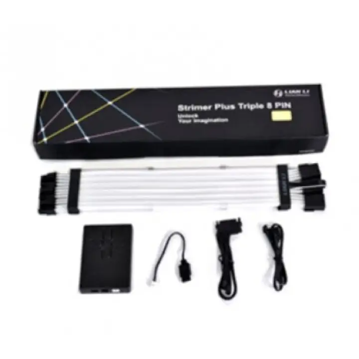 LIAN-LI NAPPE ALIMENTATION CG RGB - STRIMER PLUS 3X8 PINS 