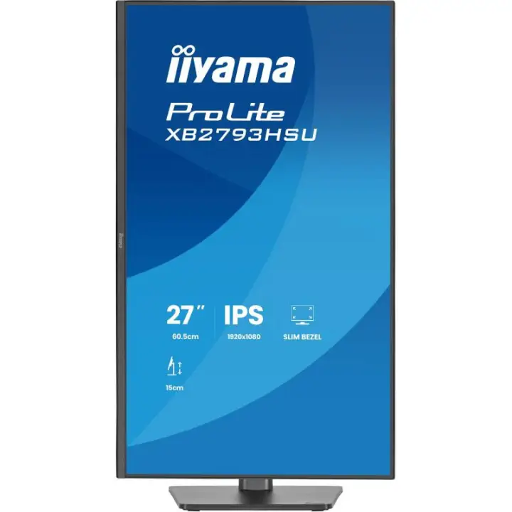IIYAMA XB2793HSU-B1 27 FHD 120HZ/HP/PIED REGLABLE/PIVOT 