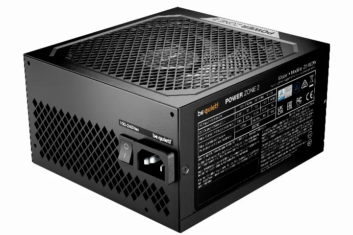 BE QUIET! ATX 850W - 80+ PLATINUM - POWER ZONE 2 NOIR 