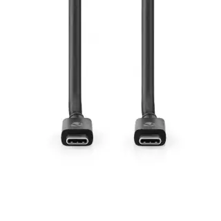 NEDIS CABLE USB-C 4.0 MALE/MALE 240W/8K60HZ - 2M NOIR 