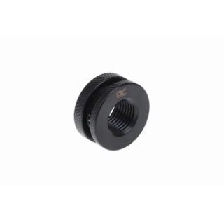ALPHACOOL FITTING PASSE-CLOISON G1/4 - NOIR 