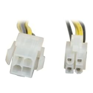 GENERIQUE RALLONGE D'ALIMENTATION AUXILIAIRE 4PINS M/F 20CM 