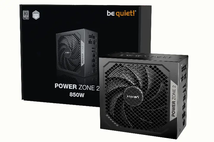 BE QUIET! ATX 850W - 80+ PLATINUM - POWER ZONE 2 NOIR 