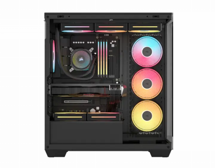 CORSAIR 3500X LX-R RGB ICUE LINK NOIR - MT/SANSALIM/E-ATX 