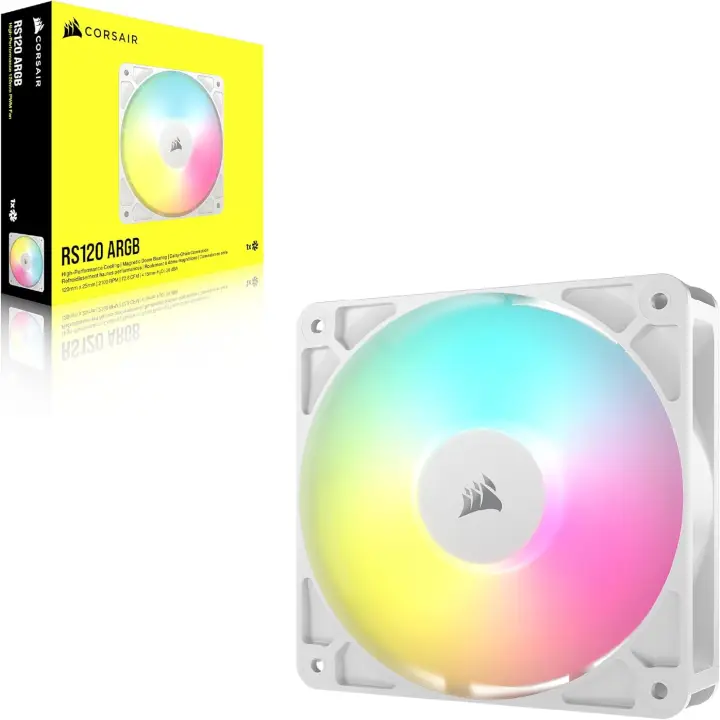 CORSAIR RS120 ARGB - BLANC 