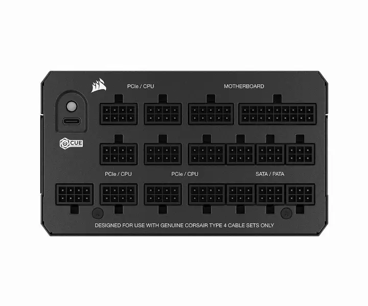 CORSAIR ATX1200W - 80+ PLATINUM - HX1200I C14 VERSION NOIR 