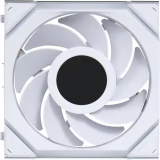 LIAN-LI UNI FAN SL LCD ARGB PWM 120MM - BLANC 