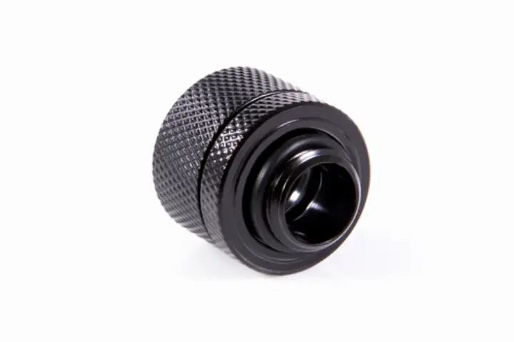 ALPHACOOL PACK DE 6 FITTING POUR TUBE RIGIDE NOIR 14MM G1/4 