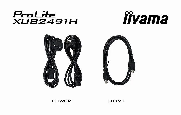 IIYAMA XUB2491H-B1 - 24 FHD/100HZ/IPS/0.5MS/ADAPTSYNC 