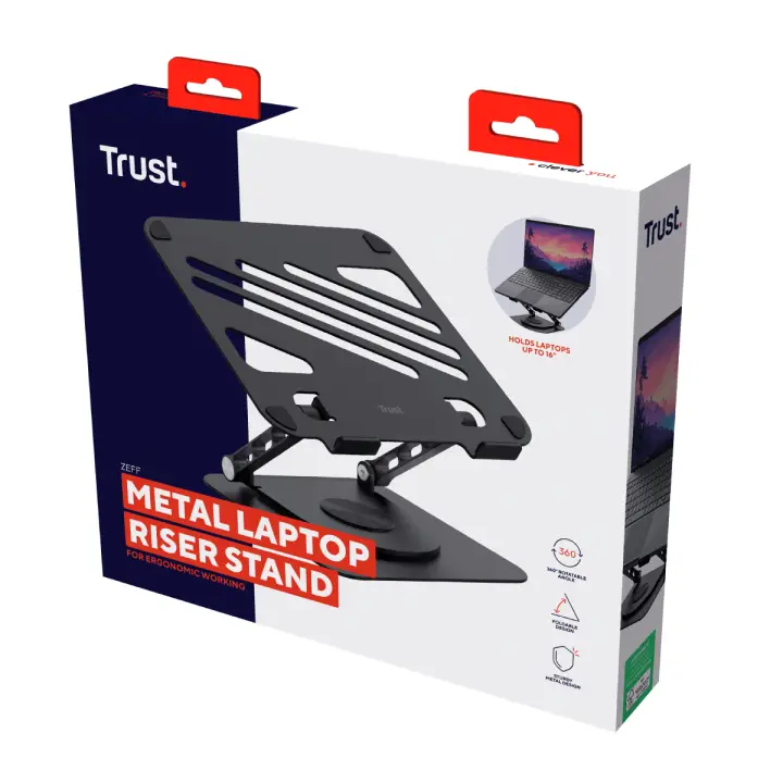 TRUST SUPPORT METALLIQUE ZEFF PLIABLE ET ORIENTABLE 