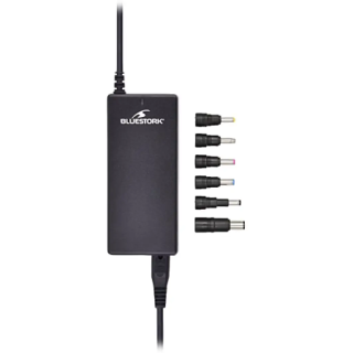 BLUESTORK ADAPTATEUR SECTEUR POUR HP/6 EMBOUTS/90W/NOIR 