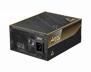MSI ATX 1600W - 80+ TITANIUM - MEG AI1600T PCIE5 NOIR 