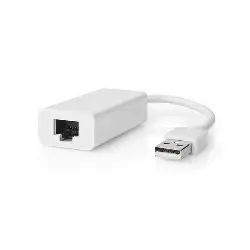NEDIS ADAPTATEUR USB 2.0 VERS RJ 45 - BLANC 