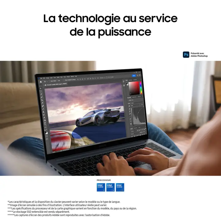 SAMSUNG BOOK4 15.6 FHD/7 150U/16GO/512GO/W11P 