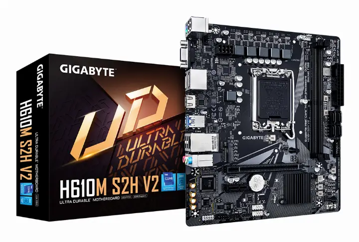 GIGABYTE H610M S2H V2 - H610/LGA1700/DDR5/MATX 
