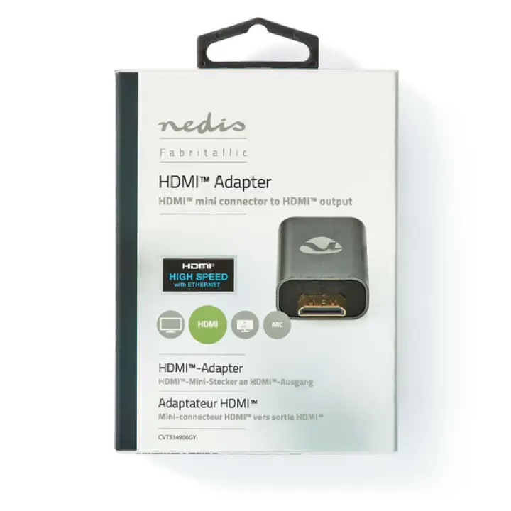 NEDIS ADAPTATEUR HDMI VERS MINI HDMI - 4K 60HZ 