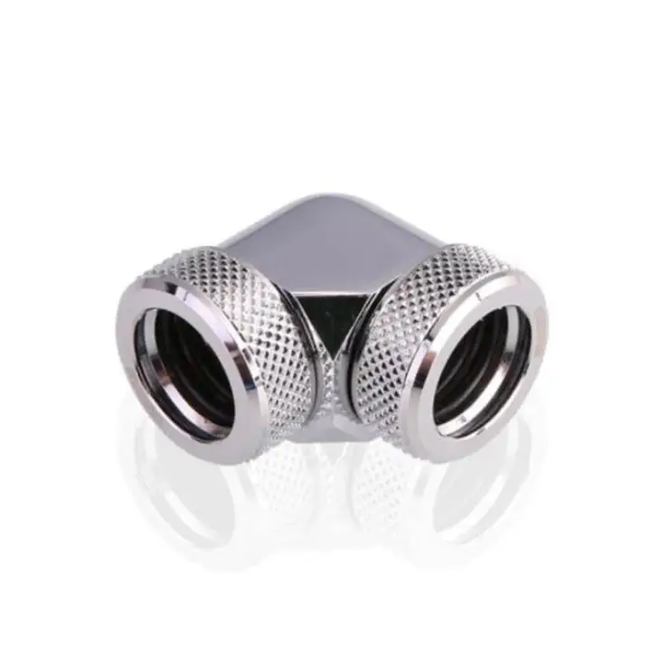 M.RED RACCORD TUBE RIGIDE 90 ARGENT - 14MM 