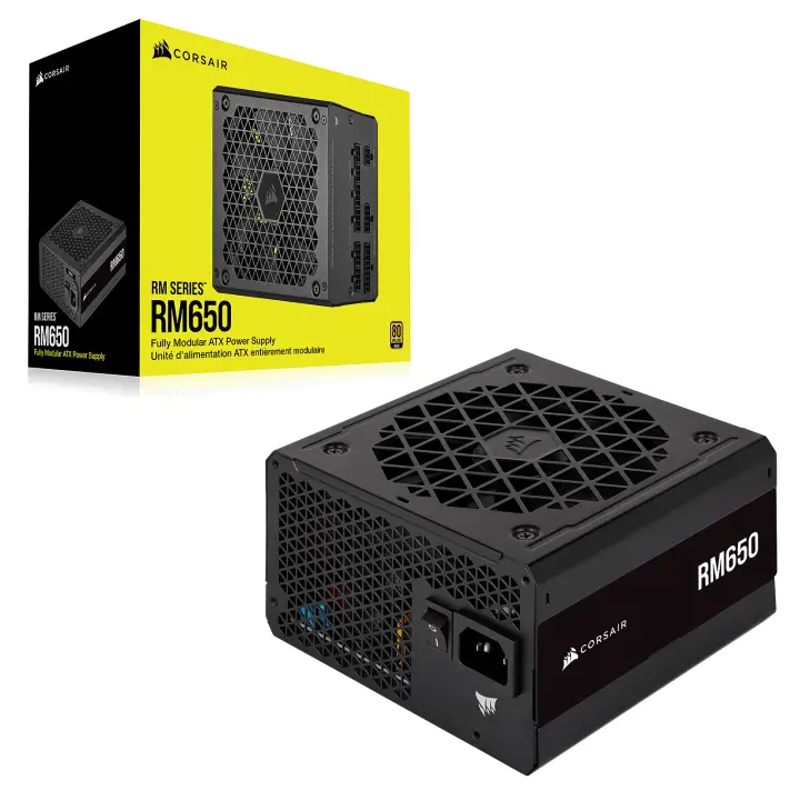 CORSAIR ATX 650W - RM650E GOLD - FMOD./ATX 3.1 / PCIE5.1 