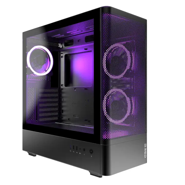 M.RED BLACKBIRD ARGB - MT/SANS ALIM/ATX 
