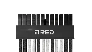 M.RED KIT EXT. 7 CABLES TRESSES ULTIMATE - BLANC NOIR 