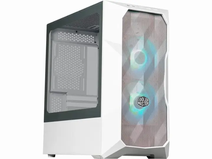 COOLER MASTER TD300 MESH WHITE TD300-WGNN-S00 - MT/SS ALIM/MATX 