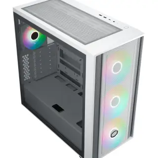 COOLER MASTER MASTERBOX 600 BLANC MT/SANS ALIM/ATX 