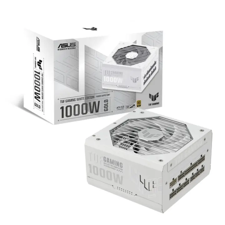 ASUS ATX 1000W - 80+ GOLD - TUF GAMING 1000W WHITE 