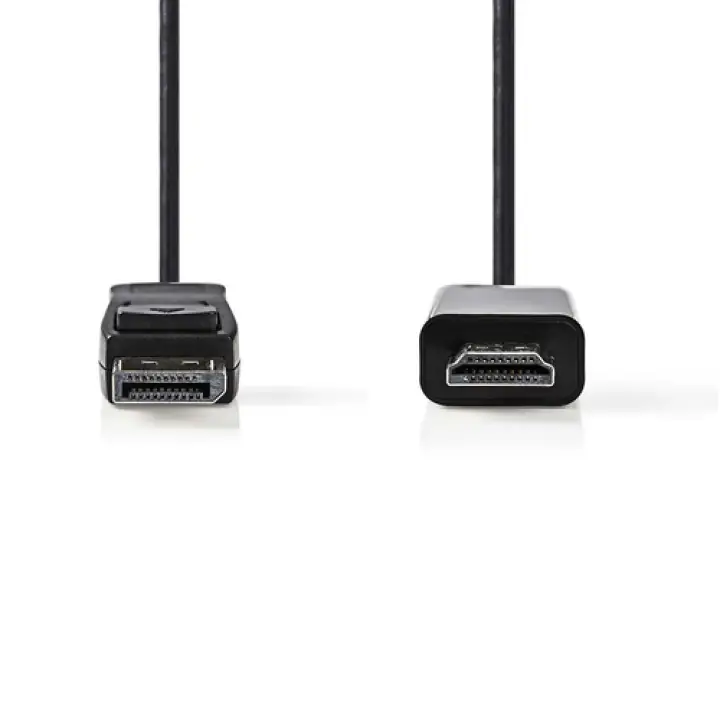 NEDIS CABLE DISPLAYPORT VERS HDMI - 2M - NOIR 