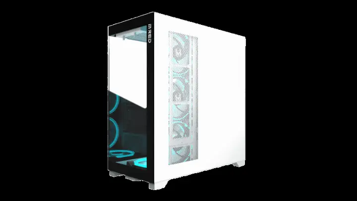 M.RED RADIANT.X WHITE - GT/SANS ALIM/ATX 