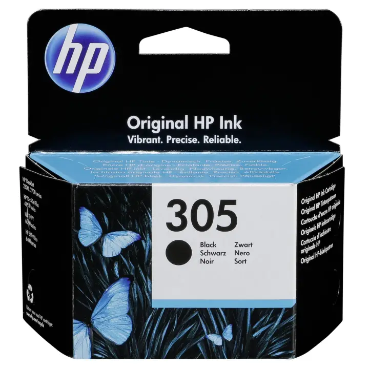 HP INC. HP 305 BLACK ORG. INK CARTR 