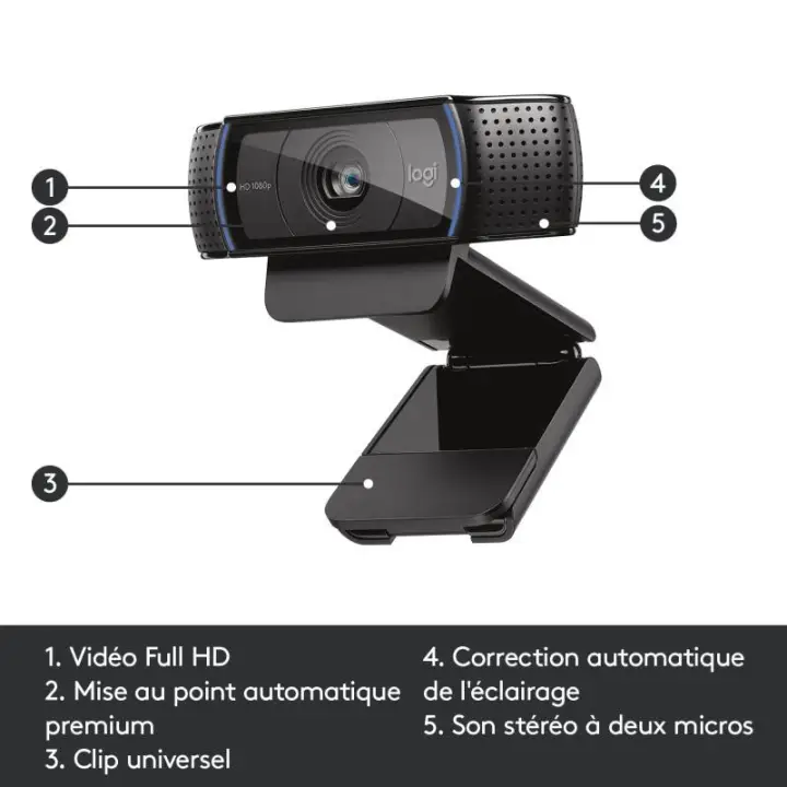 LOGITECH HD PRO WEBCAM C920 RE
